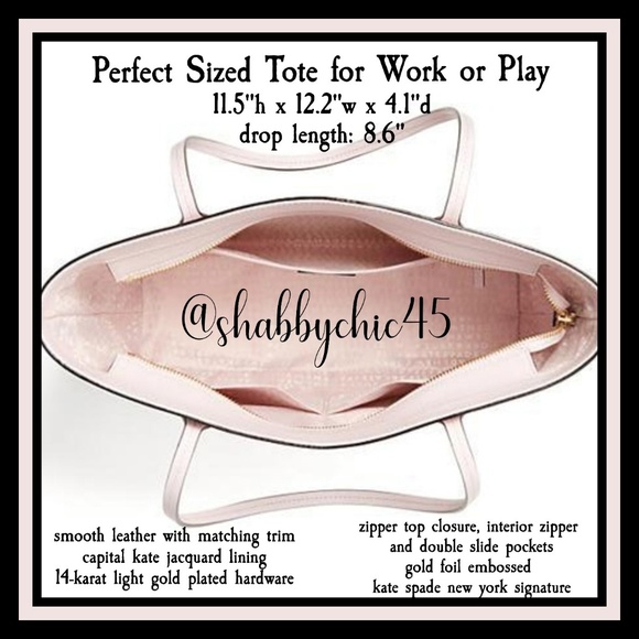 Kate Spade Wright Place Karla Tote NWT - Picture 3 of 3